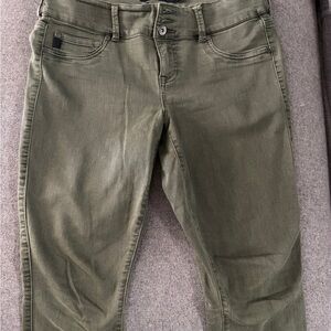 Torrid Olive Denim Pants